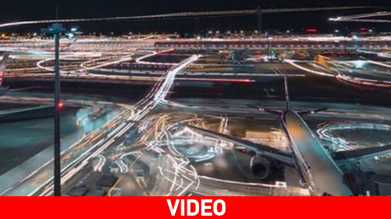 Μια ημέρα στο αεροδρόμιο του Τόκιο σε time-lapse